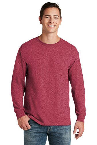 JERZEES® Dri-Power Crewneck Long Sleeve T-Shirt