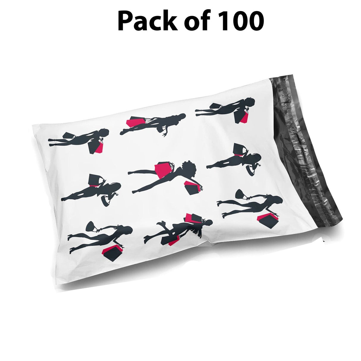 Design Poly Mailer Envelopes Glossy Multi design 10" x 13", Weight 2 pound