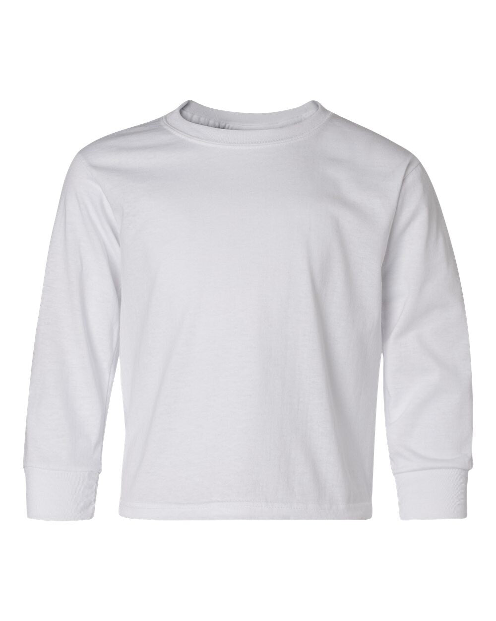 JERZEES® Dri-Power Youth Long Sleeve Crewneck T-Shirt