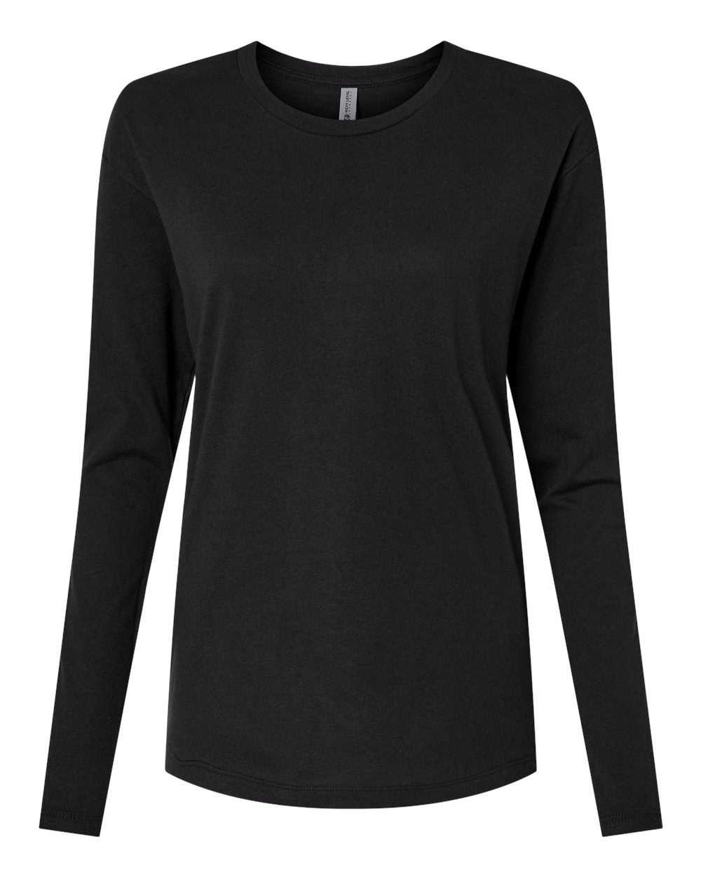 Next Level® Women's Cotton Relaxed Crewneck Long Sleeve T-Shirt