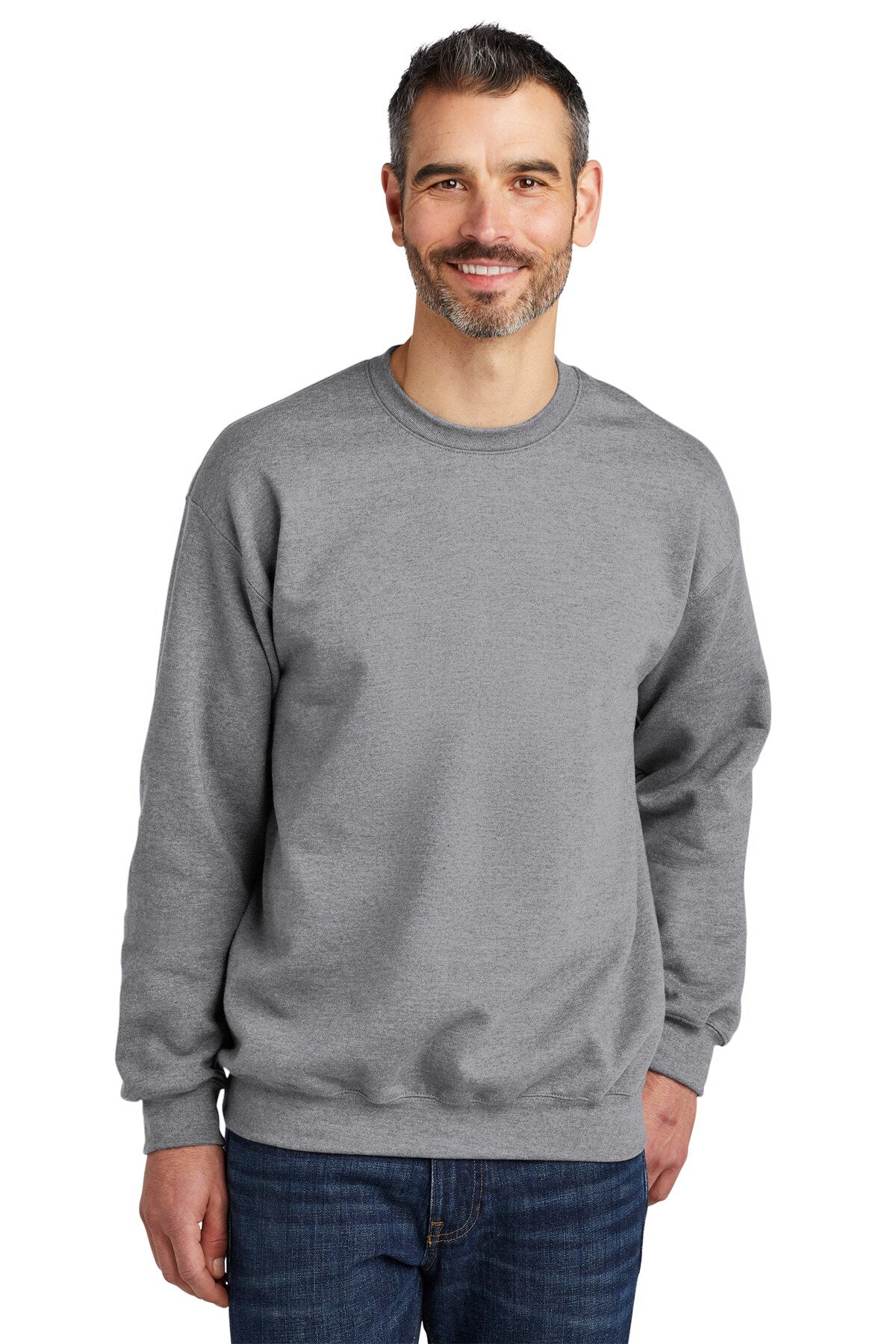 Gildan® Softstyle Crewneck Long Sleeve Sweatshirt