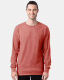 ComfortWash by Hanes® Garment-Dyed Long Sleeve Crewneck T-Shirt