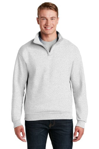 Jerzees® NuBlend 1/4-Zip Cadet Long Sleeve Collar Sweatshirt
