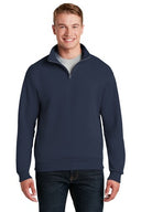 Jerzees® NuBlend 1/4-Zip Cadet Long Sleeve Collar Sweatshirt