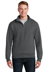 Jerzees® NuBlend 1/4-Zip Cadet Long Sleeve Collar Sweatshirt