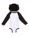 Infant Fine Jersey Hooded Long Sleeve Bodysuit with Ears