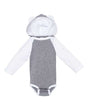 Infant Fine Jersey Hooded Long Sleeve Bodysuit with Ears