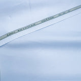 Light Blue Pima Cotton Shirting Fabric - Light Blue, Shirting Fabric, 56" Width (1 Yard)