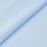 Light Blue Pima Cotton Shirting Fabric - Light Blue, Shirting Fabric, 56" Width (1 Yard)