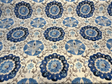P Kaufmann Soumak Suzani Cotton Fabric - Blue Lapis Suzani Pattern, 54" Width (1 Yard)