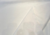 Sunbrella Outdoor Acrylic Fabric - White Vortex Sheer Curtain, 118" Double Wide (1 Yard)