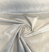 Waverly Kashmiri Velvet Fabric - Oat Beige Solid Color, 55" Width (1 Yard)