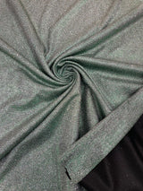 Stretch Shimmer Glitter Polyester Spandex Fabric - Shimmer Glitter, 58-60" Width (1 Yard)