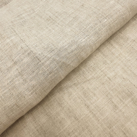 Natural Linen Fabric - Off-White, 60" Width
