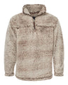 Unisex Sherpa Fleece Quarter-Zip Pullover