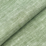 Green Linen Fabric - Green, 60" Width