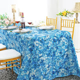 Rectangular Faux Linen Tablecloth 90x132 Jacarina