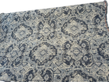 Currituck Pacific Blue Chenille Fabric - Denim Blue, Steel Grey, Ice Blue, Soft White, Navy Blue, 56" Width (1 Yard)