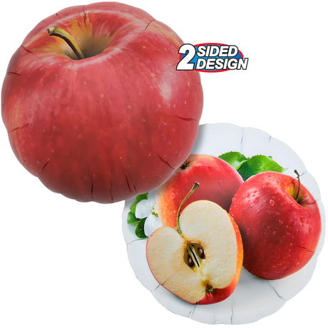 Foil Balloon 14 Inch Round Apples