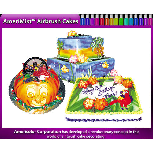 Americolor AmeriMist Bright White Airbrush Color, .65 Oz.