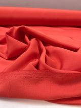 Red Polyester Crepe Fabric