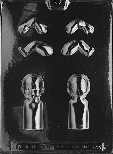 3D Cupie Kewpie Doll Chocolate Mold