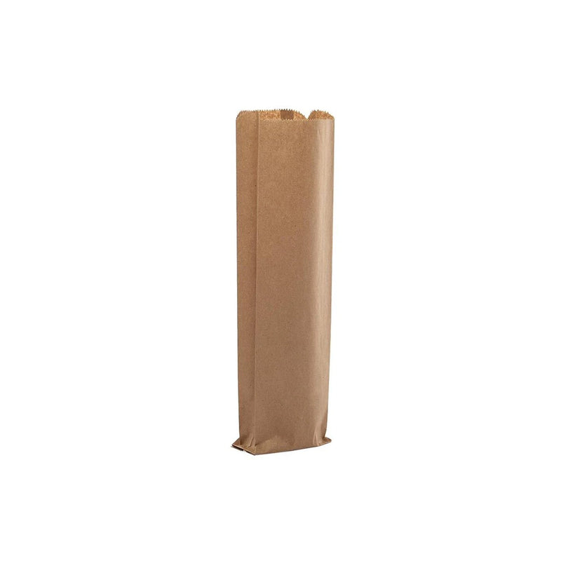 Tall Gusseted Paper Wine Bag 5" x 2" x 18"