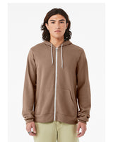 Bella + Canvas® Sponge Fleece Full-Zip Hoodie Sweatshirt