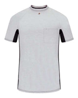 Short Sleeve FR Two-Tone Base Layer with Concealed Chest Pocket- EXCEL FR