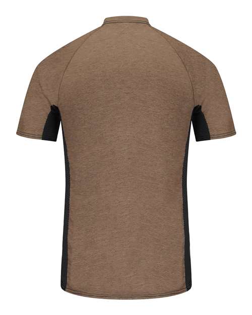 Short Sleeve FR Two-Tone Base Layer with Concealed Chest Pocket- EXCEL FR