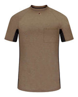 Short Sleeve FR Two-Tone Base Layer with Concealed Chest Pocket- EXCEL FR