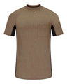 Bulwark Men's FR Two-Tone Base Layer with Concealed Chest Pocket