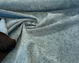 Serenity Chenille Fabric - Turquoise Textured, 55" Width (1 Yard)