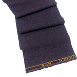 Purple Donegal Tweed Wool Fabric - Purple Tweed, 58" Width