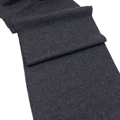 Blue Grey Tweed Wool Fabric - Blue Grey Tweed, 58" Width