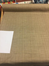 P/K Alena Plaid Linen Style Fabric - Beachnut, Sand Plaid, 9" Repeat (1 Yard)