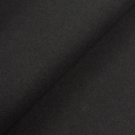 Charcoal Wool/Cashmere Blend Fabric - Charcoal, 58" Width