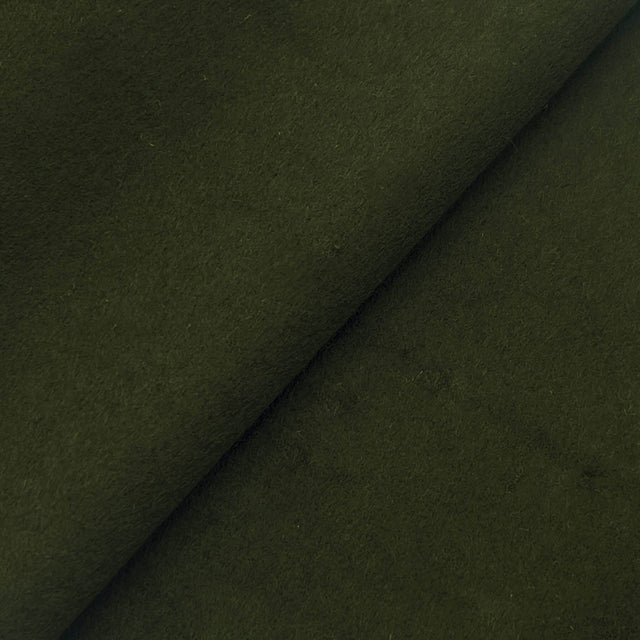 Forest Green Wool Cashmere Fabric - Forest Green, 58" Width