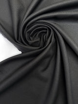 Black Jacquard Polyester Fabric
