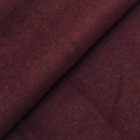 Wine Wool/Cashmere Fabric - Wine, 58" Width