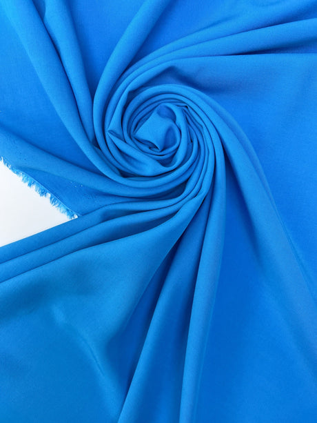 Blue Viscose Staple Fabric