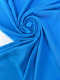Blue Viscose Staple Fabric
