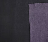 French Terry Knit Eggplant Cotton Rayon Blend
