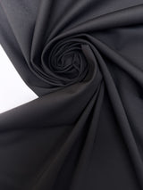 Black Cotton Sateen Fabric