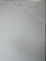 Polyamide Elastane Knitted Floral White