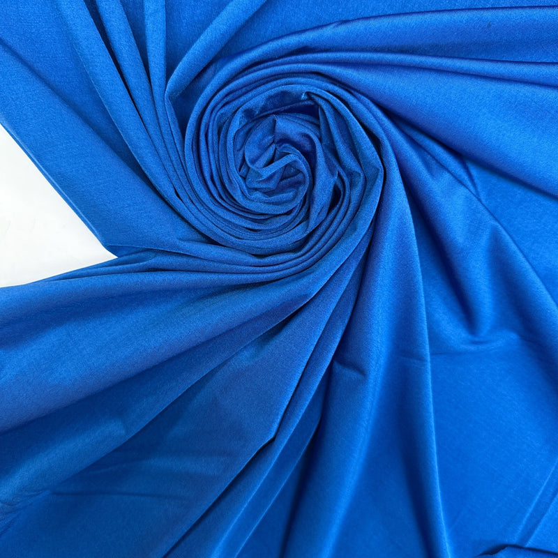 Polyamide Elastane Knitted Fabric Blue