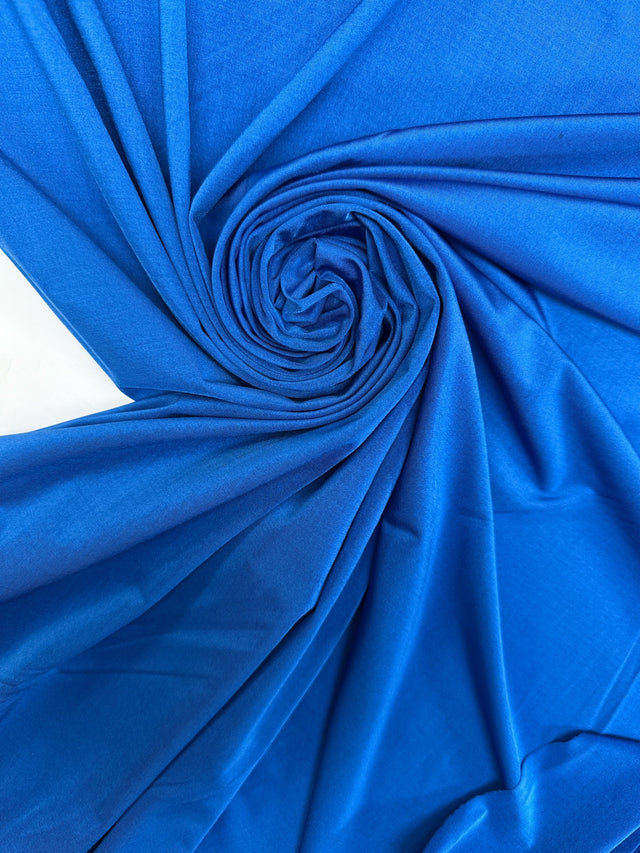 Polyamide Elastane Knitted Fabric Blue