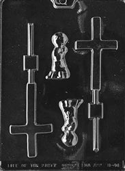 Boy Christening Lolly Chocolate Mold - LPB046
