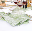 Jacquard Table Runner 13x108 Sage Green