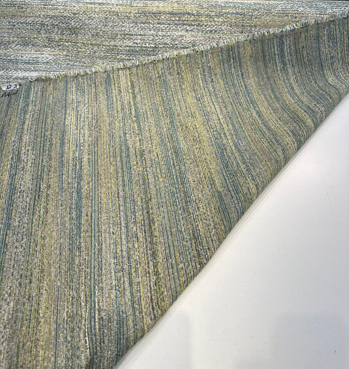 Forecast Green Fern Tweed Chenille Fabric - Green Fern Tweed, 57.25" Width (1 Yard)